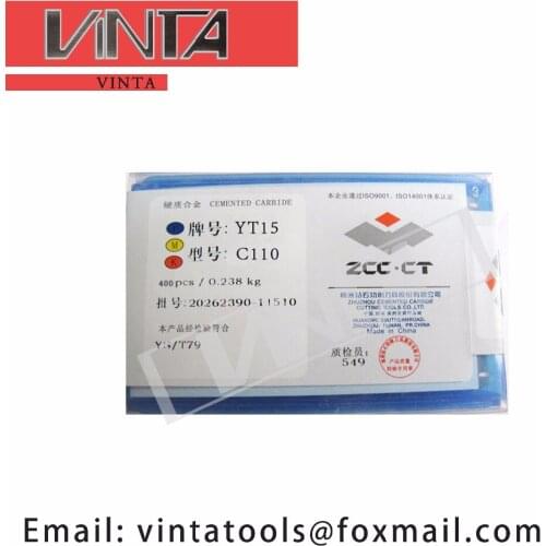 Free shipping high quality 400pcs/lots C110 YG6/ YG8/ YW1/ YW2/ YT5/ YT14/ YT15 cnc carbide welding inserts