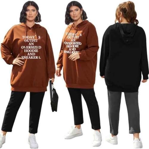 CULTISEED Women's Sweatshirts With Inscriptions