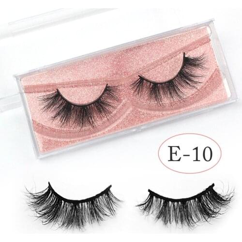 Dramatic Volume Eyelashes Extension fake Eyelashes 100% Mink Eyelashes Mink Lashes Natural False Eyelashes#E-10