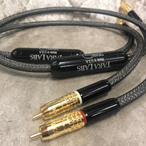 RCA Cable Taralabs Air No. 2 Limited Signature Edition HiFi Amplifier Audio Line Gold Plated Plug