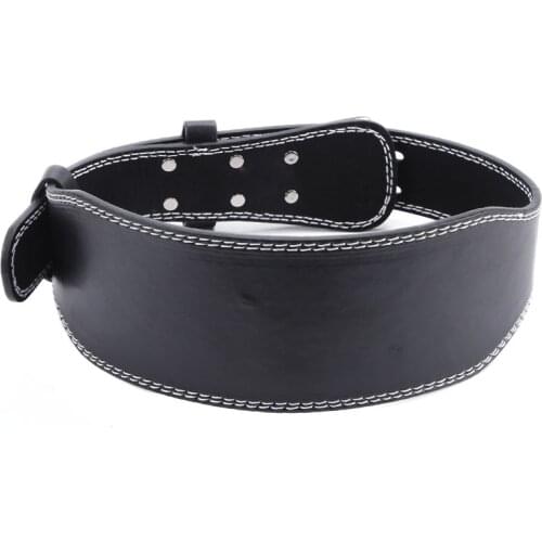 Hot Weightlifting Belt PU PVC Gym Fitness Crossifit Body Building Back Support Weight Lifting Power Training Belts Equipment DO2