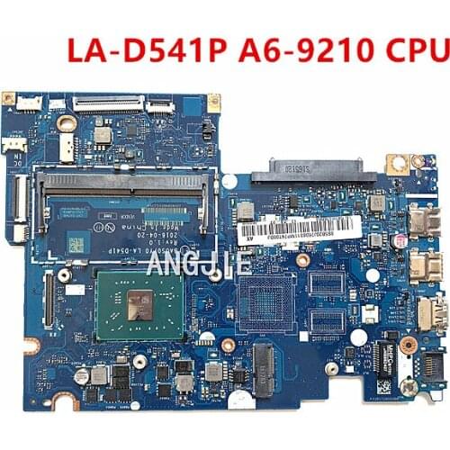 For Lenovo Yoga 510-14AST 500-14ACZ laptop motherboard 5B20J76068 BAUS0 Y0 LA-D541P Main board A6-9210 CPU
