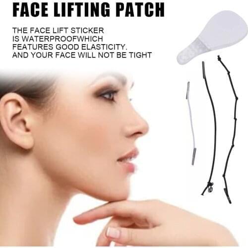 40Pcs Makeup Invisible Thin Face Stickers V-Shape Face Facial Line Wrinkle Sagging Skinface Lift Up Fast Chin Adhesive Tape Hot