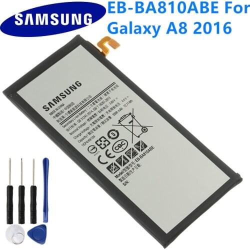 SAMSUNG Orginal EB-BA810ABE 3300mAh Battery For Samsung Galaxy A8(2016) SM-A8100 SM-A810F SM-A810YZ SM-A810S/DS SM-A810 A810YZ/S
