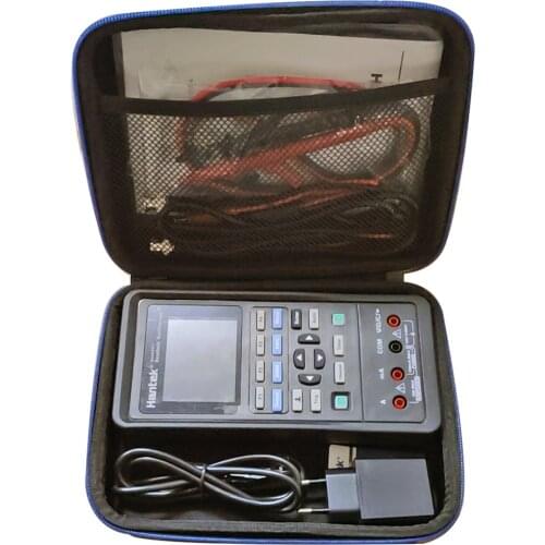 Hantek 2C72 Handheld 3in1 Digital Oscilloscope+Waveform Generator+Multimeter Portable USB 2 Channels 70mhz