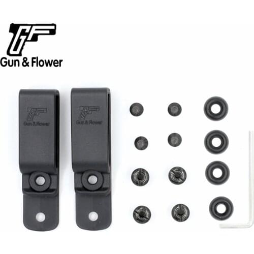 Gun&Flower Universal Belt Loop (Pair) for 1.5" for Kydex Gun Holster
