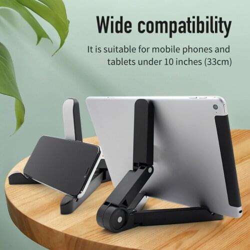 Folding Universal Tablet Stand Lazy Pad Support Phone Holder Phone Stand for Samsung Huawei Xiaomi IPhone IPad 10.2 9.7
