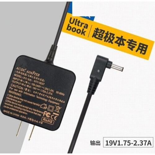 TPFEEL 19V 1.75A 33W Power Supply for ASUS Vivobook S200 S200E S220 X200T X201E X202E F201E Q200E Charger Power Adapter