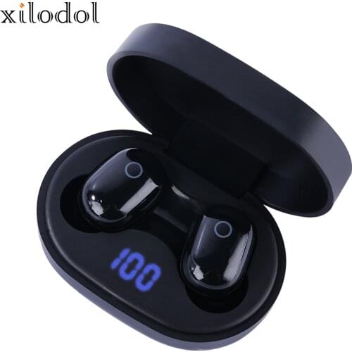 Xilodol P15 TWS Bluetooth 5.0 Earphones LED digital display Charging Box 6D Stereo Sports Waterproof Earbuds Headsets