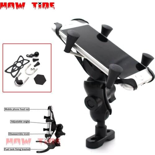 For Bajaj Pulsar 200 NS 2012 2013 2014 High Quality Motorcycle GPS Navigation Frame Mobile Phone Mount Bracket