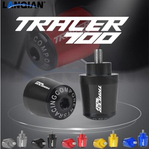 Motorcycle Handle Bar End Cap Anti Vibration Silder Plug For Yamaha Tracer 700 Tracer700 2016 2017 2018 2019 2020 Accessories