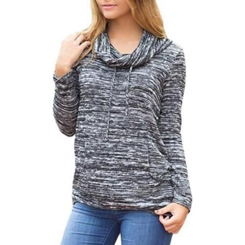 Women Causals Long Sleeve Cotton Blouse Spring Loose Shirt Female Solid Sweatshirt Female Tops Pullover