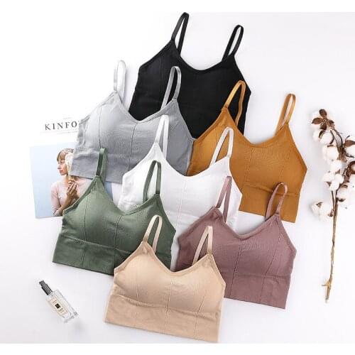 Seamless Lingerie Sexy Bra For Women Backless Lenceria Bras V Neck Crop Top Push Up Bralette Fashion Soutien Gorge Femme Stanik
