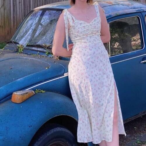 2021 Fashion Vintage Solid Button Midi Dress Sexy Party Club Strapless High Split Dresses Women Spring Autumn Casual Vestidos