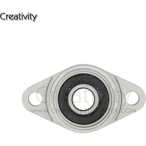 1Pcs High quality KFL08 Pillow Block Bearing 8mm Bore Diameter Zinc Alloy Rhombic Flange Bearing For CNC part