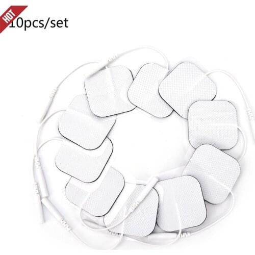 2/10Pcs/lot Electrode Pads Physiotherapeutic Patches Replacement For Tens Massagers Machine Electronic Physiotherapy Massager