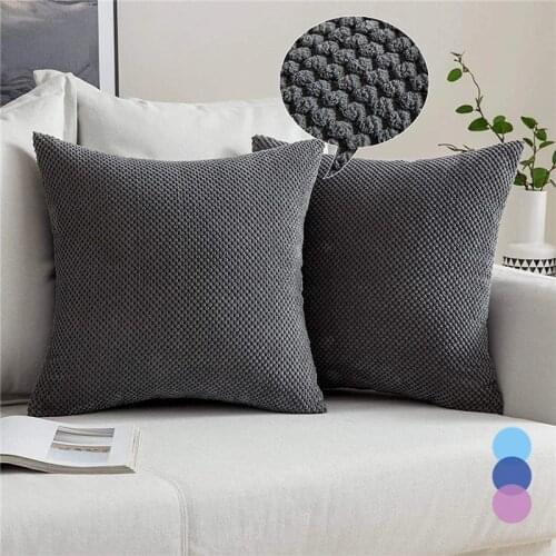 2pcs Decorative Pillows Velvet Cushion Cover Home Decor Pillow Cover Living Room Bedroom Sofa Nordic Cojines Decorativos