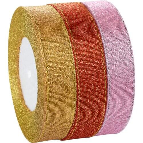 25Yard 20cm Handmade Glitter Ribbons for Belt Headband and Bow Tie Decoration Pouch Room Decoration Handmade Craft Accessories