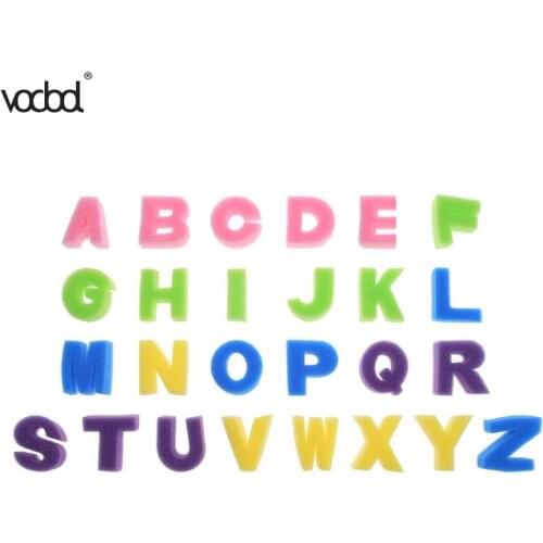 26pcs/set Cute Children Sponge Paint Brushes DIY Letters Graffiti Drawing Set Kids Early Educational Toys Stationery Supplies