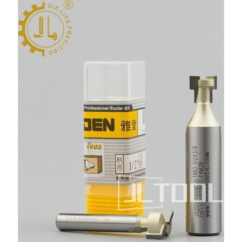 Arden 1pc Milling Machine Keyhole Bits Woodworking Tools Trimming Knife 1/4 1/2 for wood