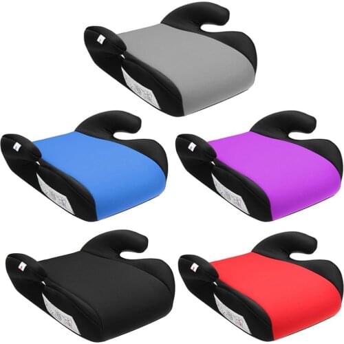 Car Booster Seat Safe Sturdy Baby Kid Children Baby Increased Seat Pad Fits 6-12 Years Multi-color Car Non-slip Booster Seat