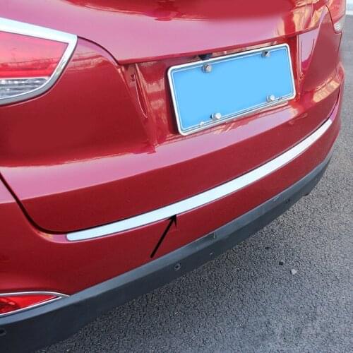 Car-covers stainless steel External Rear bumper Protector Sill 1PCS fit for Hyundai IX35 2010 2011-2015