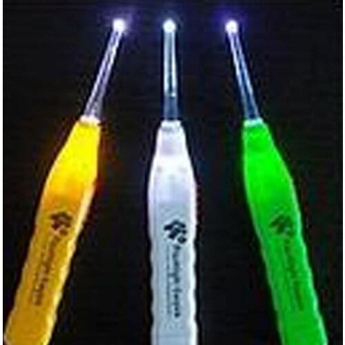 Kid Baby Safe LED Flashlight Earpick Handle Health Ear Cleaner Earwax Remover Curette