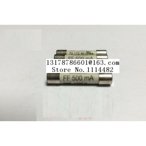10pcs Fast Acting Ultra Rapid Ceramic Fuse FF315mA 0.315A FF500mA 0.5A FF630mA 0.63A FF1A 1A FF1.6A 1.6A FF2A 2A 1000V 6.3x32mm