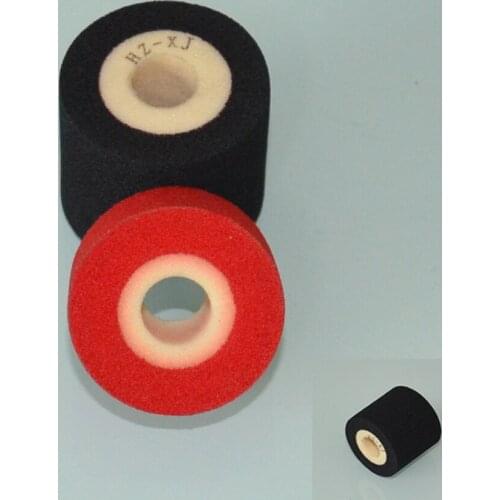Black Diameter 36mm Height 32mm hot ink printer roller for coding machine to pirnt date and number