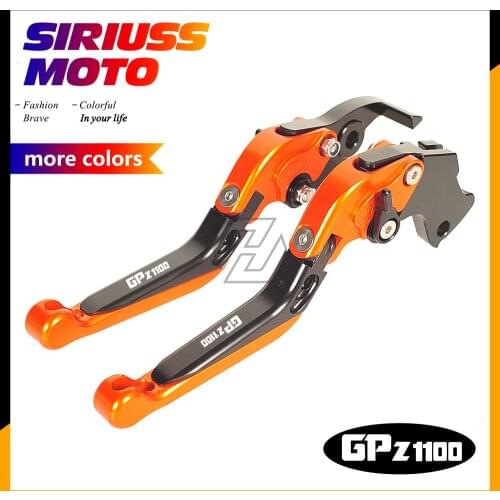 CNC Motorcycle Foldable Lever Motocross Brake Clutch Levers Case for KAWASAKI GPZ1100 GPZ 1100 1995-1998