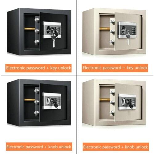 Electronic password key double unlock file cabinet concealed safe all steel home office safe jewelry cash storage cabinet