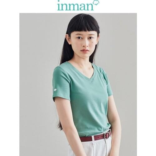 Женские базовые футболки INMAN China At AliExpress