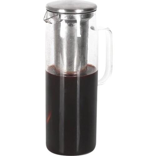 Cold Brew Coffee Maker, 1 Quart,32 Oz Iced Coffee Maker, Iced Tea Maker, Airtight Cold Brew Pitcher, Coffee Accessories, Cold Br