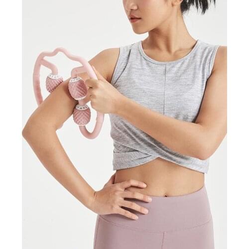 Annular Clip Leg Sports Massager Muscle Relaxation Professional Multifunctional Stovepipe Yoga Equipment Scroll Foam Roller