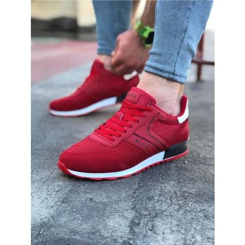 Babba WG014 Red Mens Sneakers.2021 New