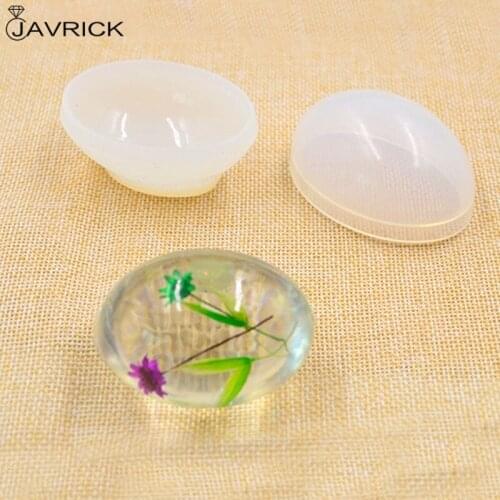 1 Set Crystal Epoxy Resin Mold Quail Egg Spherical Pendant Casting Silicone Mould DIY Crafts Jewelry Making Tools