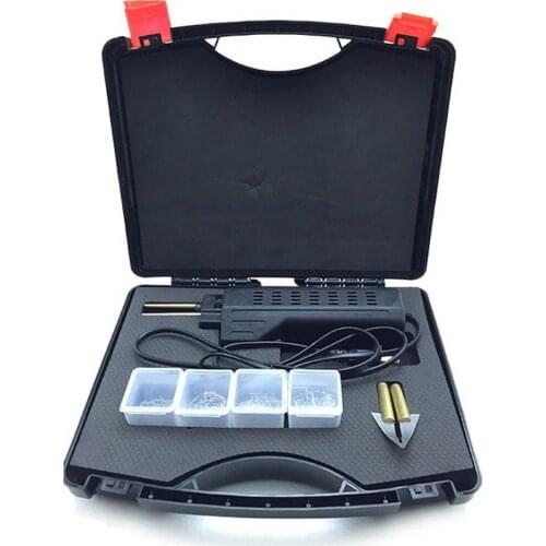 220V Hot Stapler Repair Tool for Hot Stapler Car Bumper Fender Fairing Welder Plastic Repair Kit Portable Plastic Tools Set