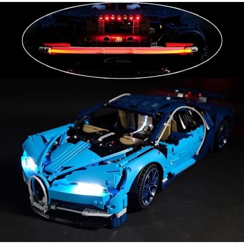 Led Light Set Compatible For 42083 20086 Bugatti Chiron Race Car Building (Only LED Light, No Block Kit)