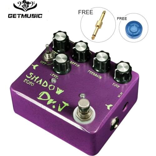 Dr. J Shadow Echo Hand Made Analog Delay Echo Electric Guitar Effect Pedal efeito True Bypass D-54 With Free Connector