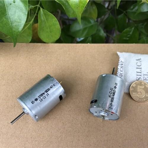 370PH-5030 DC Motor High Speed High Torque Motor for Water Bomb Model Modification 3V-7.4V, 13200 rpm-31000 rpm, Shaft Dia 2mm