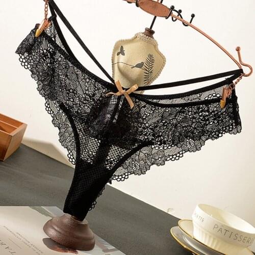 Sexy Costume Women Sexy Lingerie Lace Bow G-string Panties Erotic Underwear Woman Porno Babydoll Lace Langerie Intimo Donna Hot