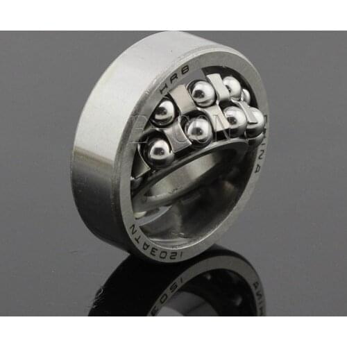 1/2/5/10PCS 1301 (12mm*37mm*12mm) bore 12mm Self Aligning Double Row Bearing C3