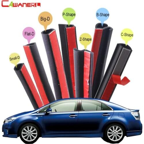 Cawanerl Car Rubber Sealing Seal Strip Kit Sound Control Seal Edging Trim Weatherstrip For Lexus HS HS250h IS Cross 200 300