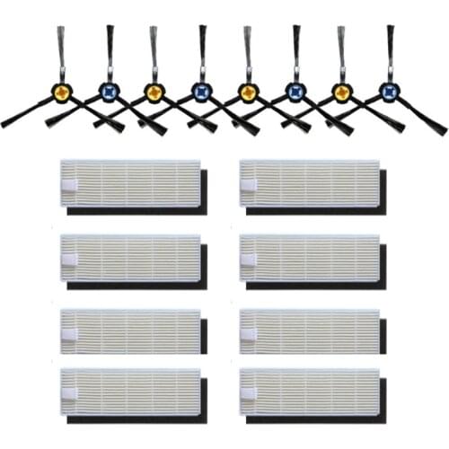 SANQ Side Brush Hepa Filter for Chuwi Ilife A7 A9S Robot Vacuum Cleaner Parts Replacement Filter for ILIFE A7