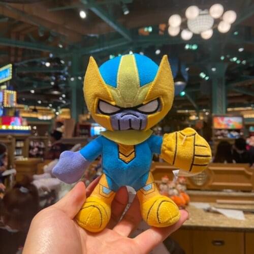 Disney park original mini Thanos plush toy stuffed toys doll doll A birthday present for a child
