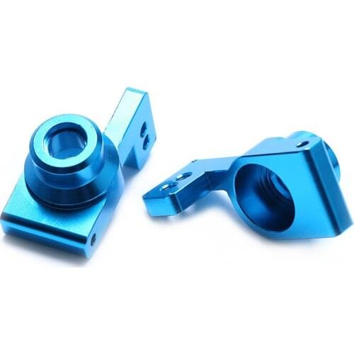 For WLtoys 144001 1/14 RC Car 2PCS Rear Wheel Seat Rear Hub Carrier Stub Axle Carrier