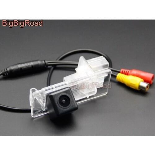 BigBigRoad For Renault Grand scenic 2 II 2003~2009 / HD CCD Night Vision Back Up Reverse Camera Parking Camera Rear View Camera
