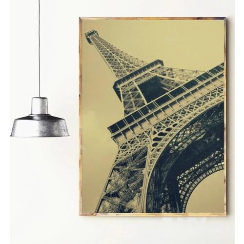 Paris Eiffel Tower Canvas Art Print Painting Poster Wall Picture For Living Room Home Decorative Bedroom Decor No Frame