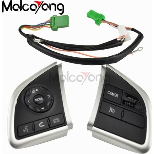 For Mitsubishi L200 2015 Eclipse Cross 2016-2018 Steering Wheel Cruise Control Buttons Remote Control Volume Button