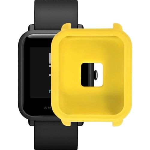Suitable for smart watch Huamei AmazfitBiP youth all-inclusive silicone case, new sports accessories protection soft TPU